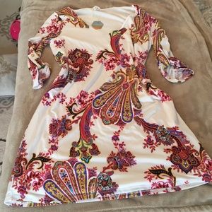 NWT pink blush maternity dress Medium